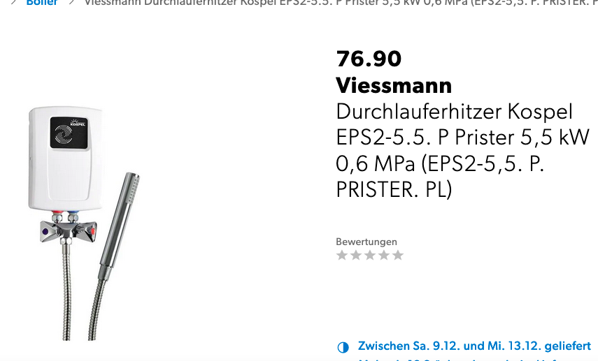 Zu haben bei Digitec / Galaxus für 76 Franken, wesentlich günstiger im Vergleich zu Clage-Modellen bei Hornbach